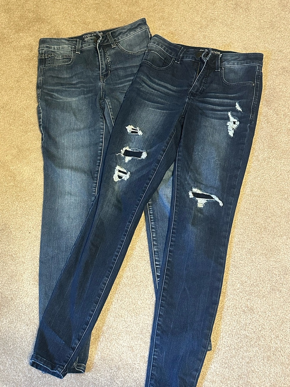 Women’s maurices Skinny Jeans - Pair 4 long
